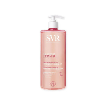 SVR kūno prausiklis itin sausai, jautriai odai TOPIALYSE GEL LAVANT, 1000 ml