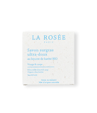 LA ROSÉE muilas sausai, jautriai kūno ir veido odai ULTRA-MILD EXTRA RICH SOAP, 100 g