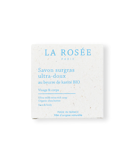 LA ROSÉE muilas sausai, jautriai kūno ir veido odai ULTRA-MILD EXTRA RICH SOAP, 100 g