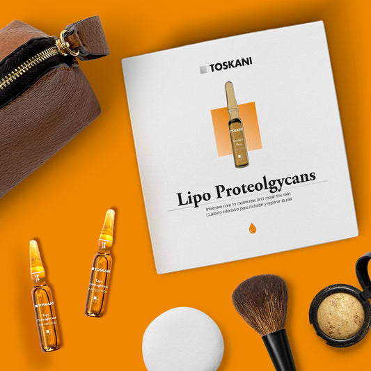 TOSKANI veido ampulės su proteoglikanais ir vitaminais LIPO PROTEOGLYCANS TOPICAL AMPOULE, 15x2 ml 