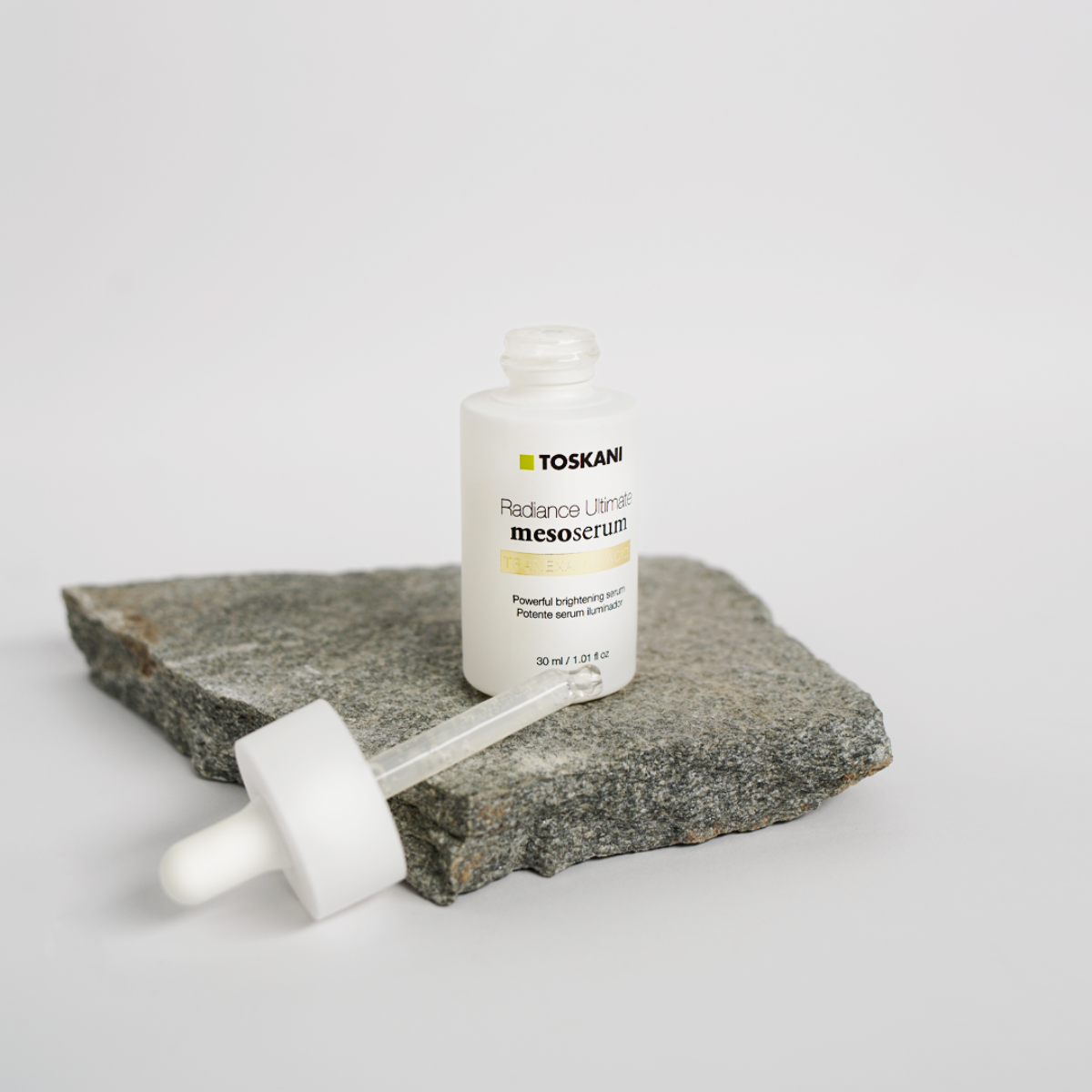 TOSKANI veido serumas su traneksamo rūgštimi RADIANCE ULTIMATE MESOSERUM, 30 ml
