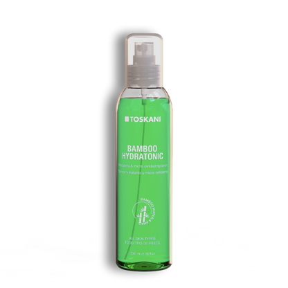 TOSKANI veido tonikas su bambukų vandeniu ir AHA rūgštimis BAMBOO HYDRATONIC, 200 ml