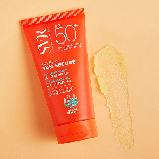 SVR matiškumo suteikiantis apsauginis gelis nuo saulės SUN SECURE EXTREME, SPF 50+, nuo 3 m., 30 ml