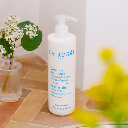 LA ROSÉE kūno kremas sausai odai MOISTURIZING BODY CREAM, 400 ml