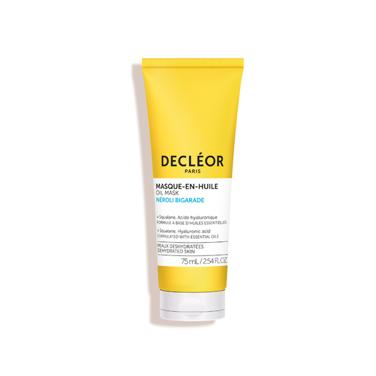 DECLÉOR veido kaukė sausai, dehidratuotai odai OIL MASK NEROLI BIGARADE, 75 ml