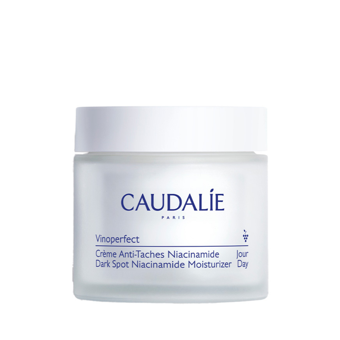 CAUDALIE drėkinamasis veido kremas pigmentuotai odai VINOPERFECT DARK SPOT NIACINAMIDE MOISTURIZER, 50 ml