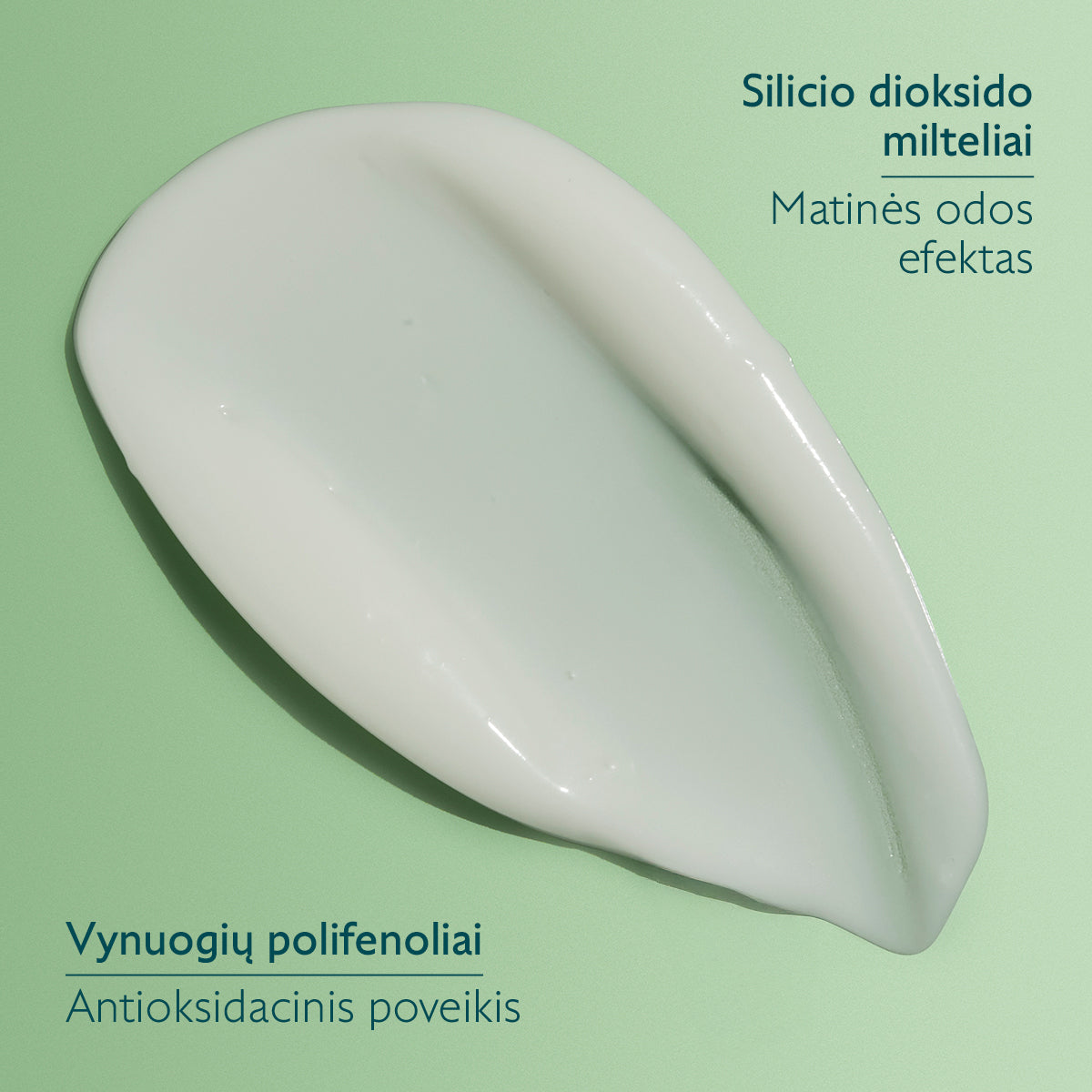 CAUDALIE veido kremas blizgėti linkusiai odai VINOPURE MOISTURIZING MATTIFYING FLUID, 60 ml