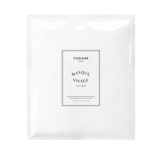 CODAGE Paris lakštinė veido kaukė su aukso dulkėmis Hydrogel Face Mask, 1 vnt.