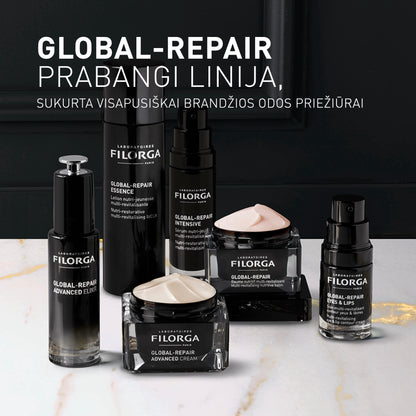 FILORGA veido kremas brandžiai, itin sausai odai su 10 senėjimo požymių GLOBAL-REPAIR BAUME, 50 ml